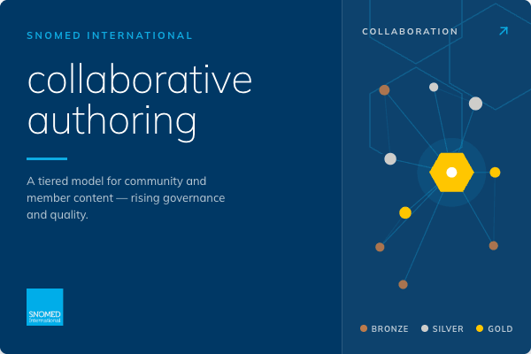 Collaborative Authoring is SNOMED International's framework for letting people outside the core internal editorial team contribute directly to SNOMED CT content