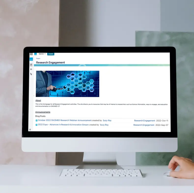 Leveraging the unique power of clinical concepts and defining relationships, Researchers and Knowledge Producers use SNOMED CT to integrate other classification schemes and quickly create data, information, evidence, and knowledge.